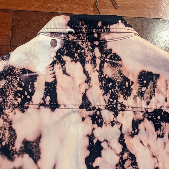 Vintage Bleach Dyed Polo Jacket - Picture 5 of 10